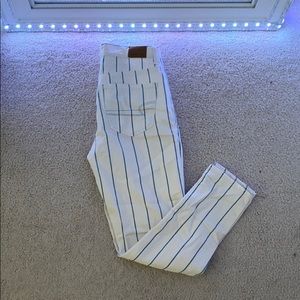 NWT Patterned Mom Jeans